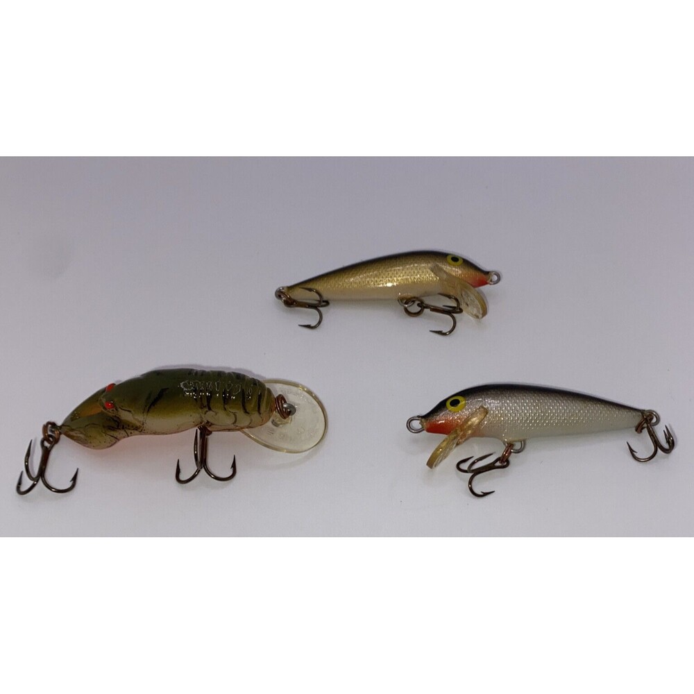 Vintage Fishing Lure Rebel Rapala Crawfish Lobster Minnow Floating Ireland